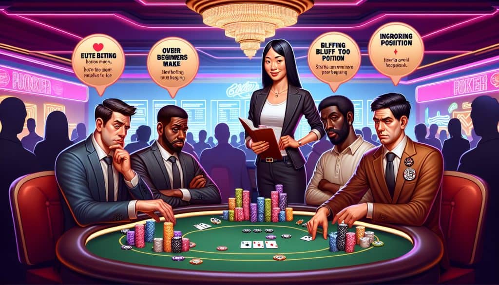 Najčešće pogreške koje rade početnici u pokeru Najčešće pogreške koje rade početnici u pokeru