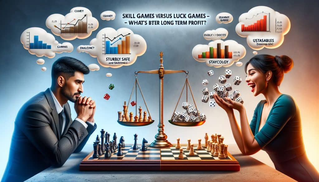 Igre vještine vs. igre sreće – što je bolje za dugoročni profit? Igre vještine vs. igre sreće – što je bolje za dugoročni profit?